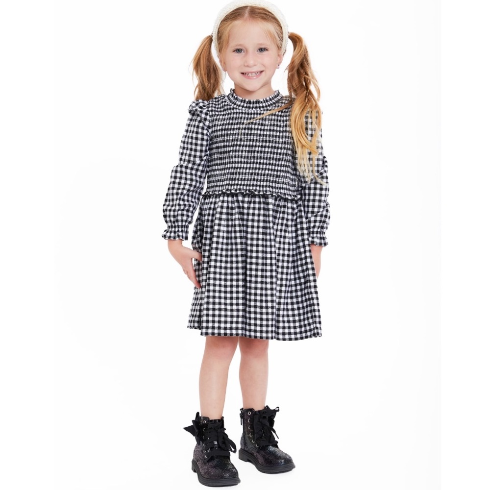 NWT Plaid Dress for Baby and Toddler Girls from Wonder Nation